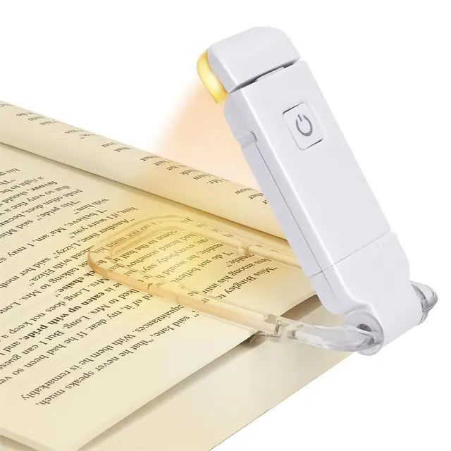 Luz de lectura LED USB recargable para protección ocular