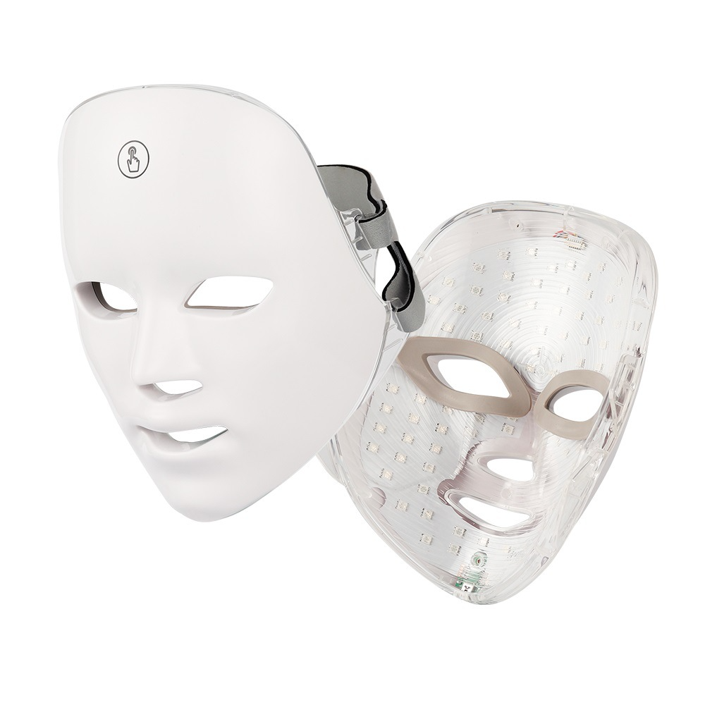 Mascarilla facial de terapia LED para el rejuvenecimiento de la piel