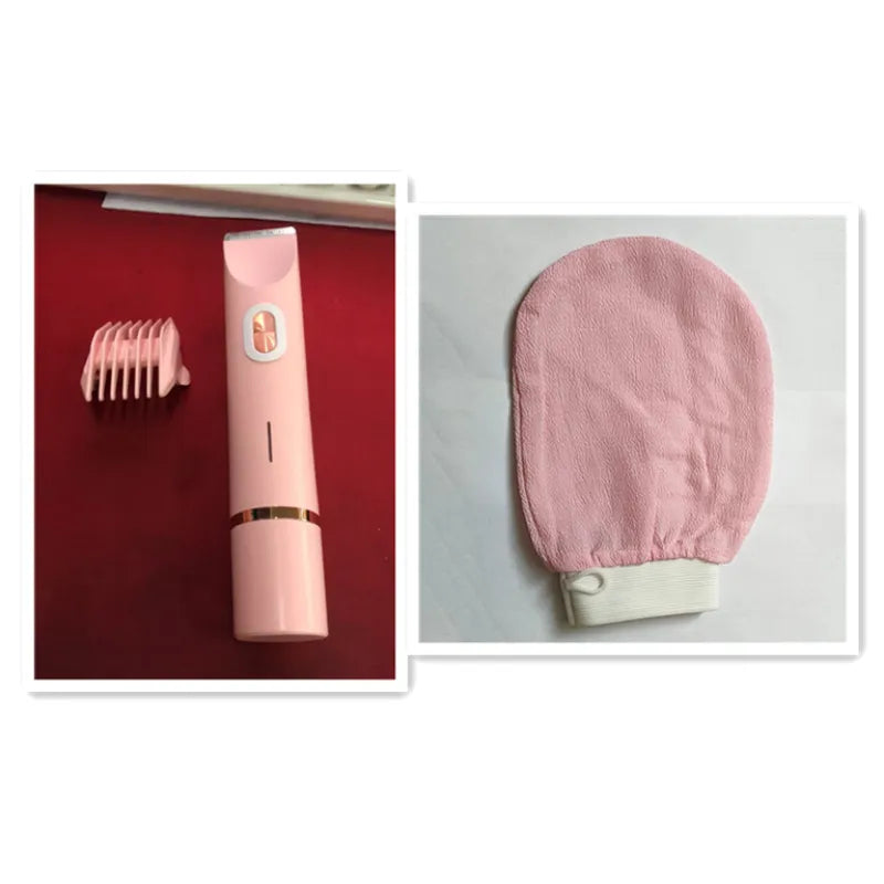 Depiladora y afeitadora dual para mujer