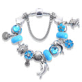 Ocean-Themed Star Bracelet with Dolphin Pendant