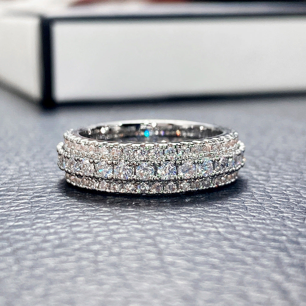 Luxury Retro Male and Female Wedding Pair Rings