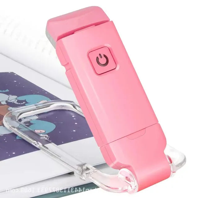 Luz de lectura LED USB recargable para protección ocular