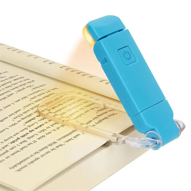 Luz de lectura LED USB recargable para protección ocular