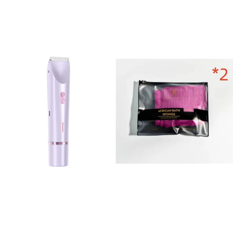 Depiladora y afeitadora dual para mujer