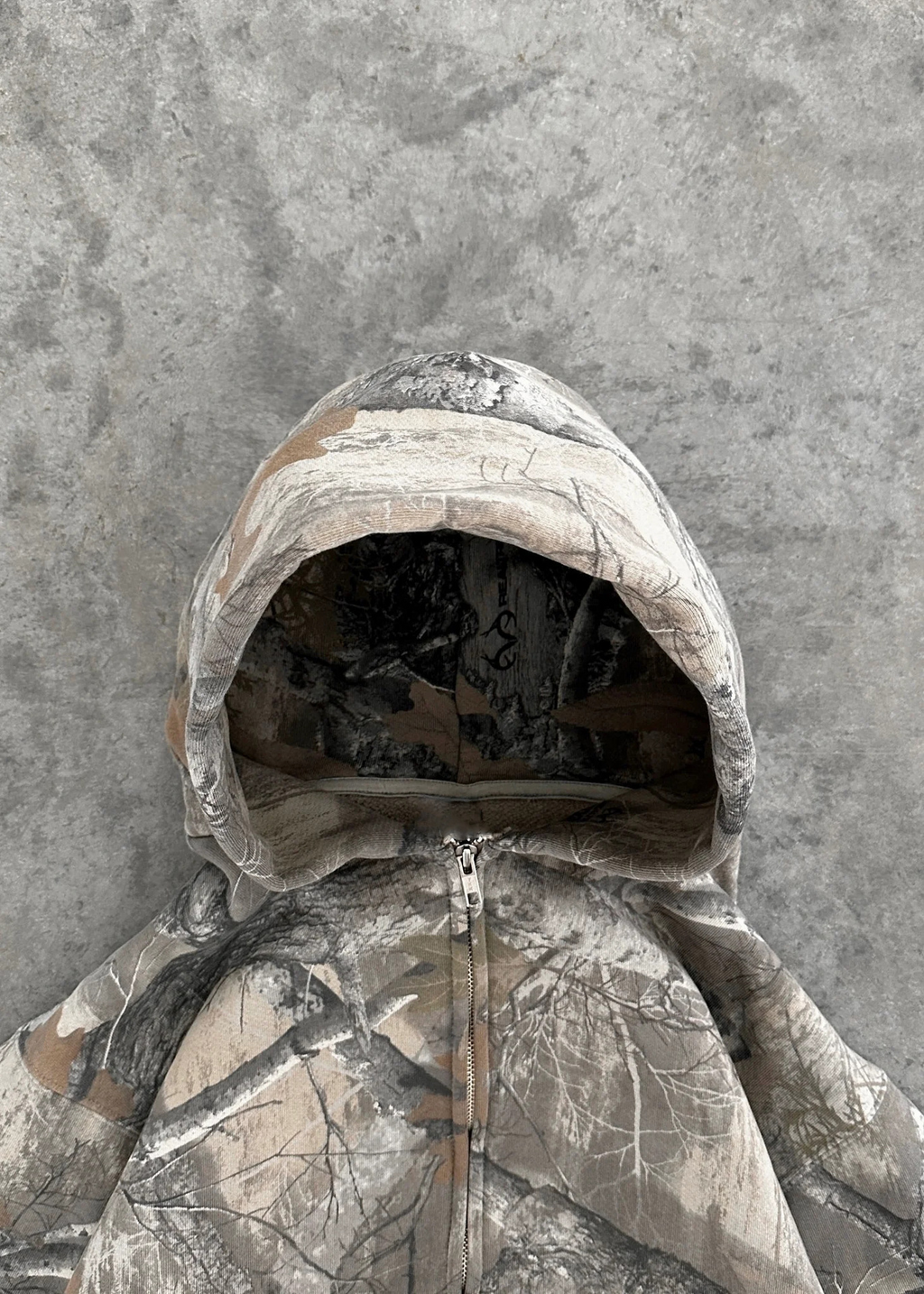 Sudadera urbana retro camuflaje