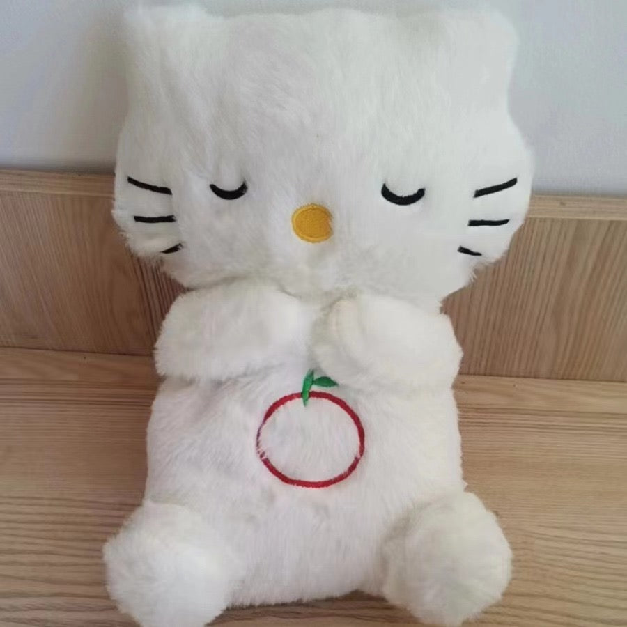 Máquina de sonido Lontra Acurrúcate y Tranquiliza Juguete de peluche portátil para bebé con detalles sensoriales música luces y movimiento rítmico de respiración