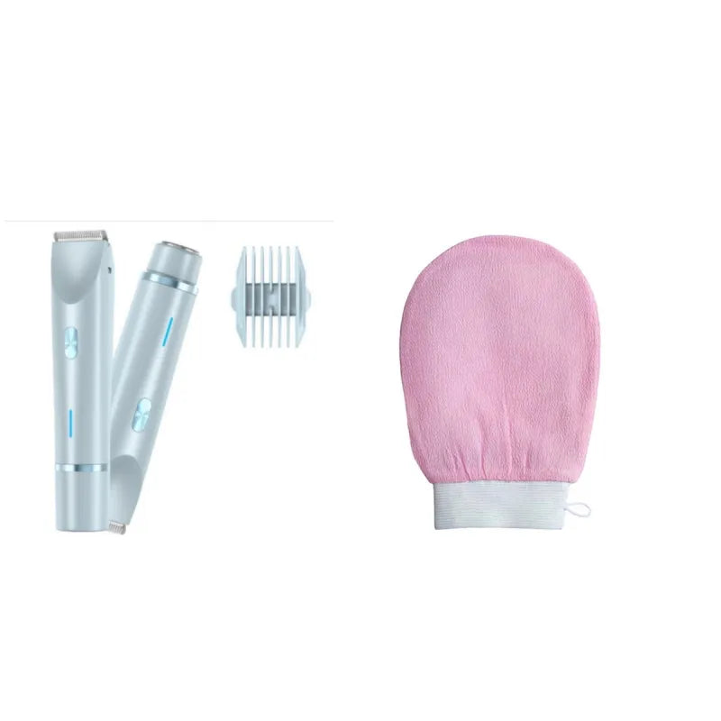 Depiladora y afeitadora dual para mujer