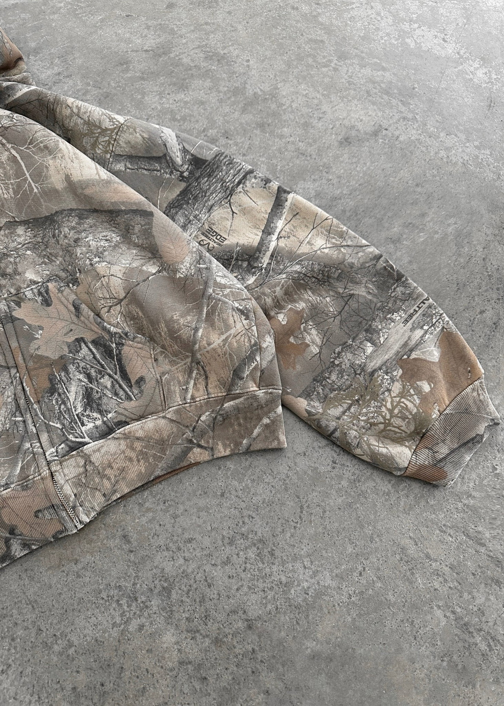 Sudadera urbana retro camuflaje