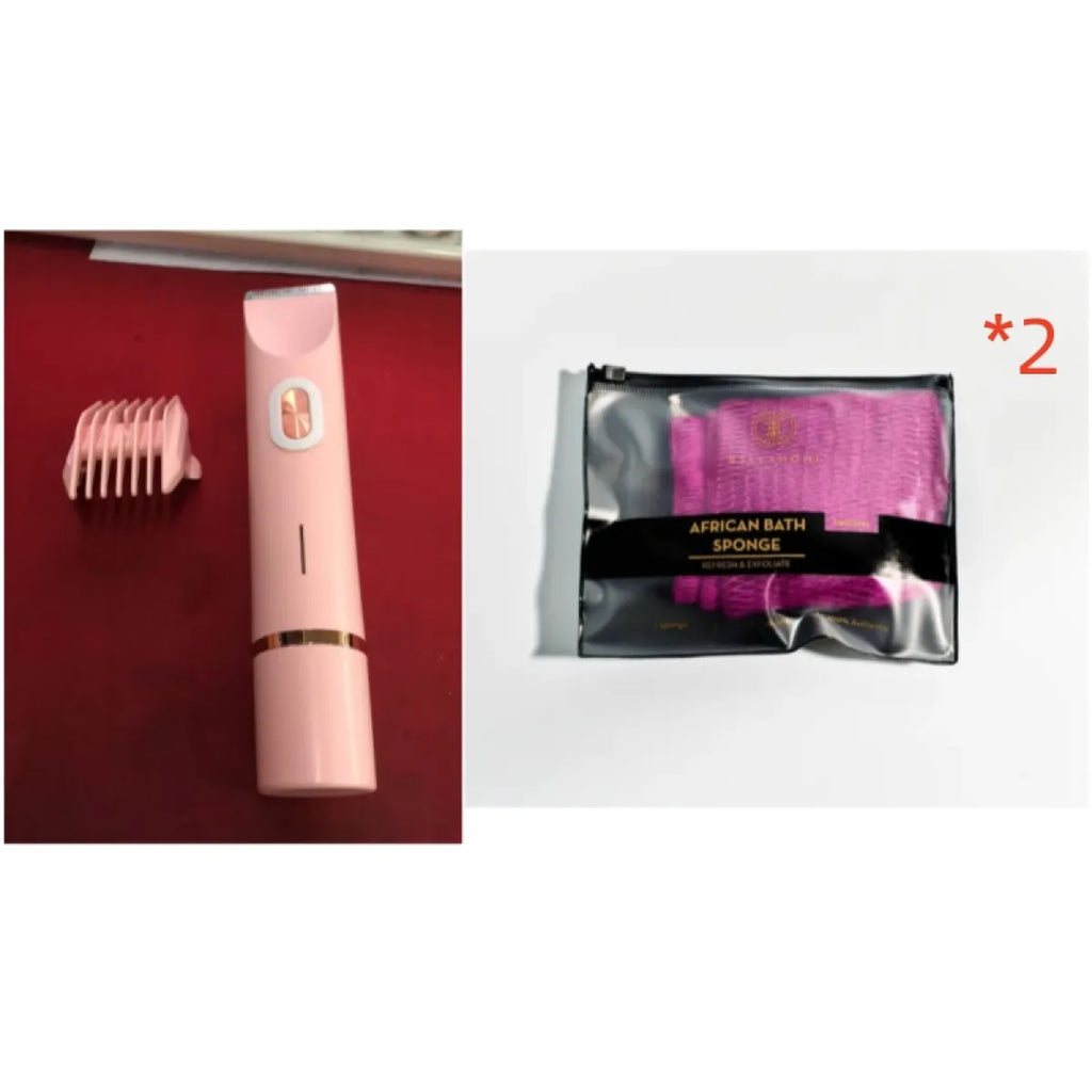 Depiladora y afeitadora dual para mujer