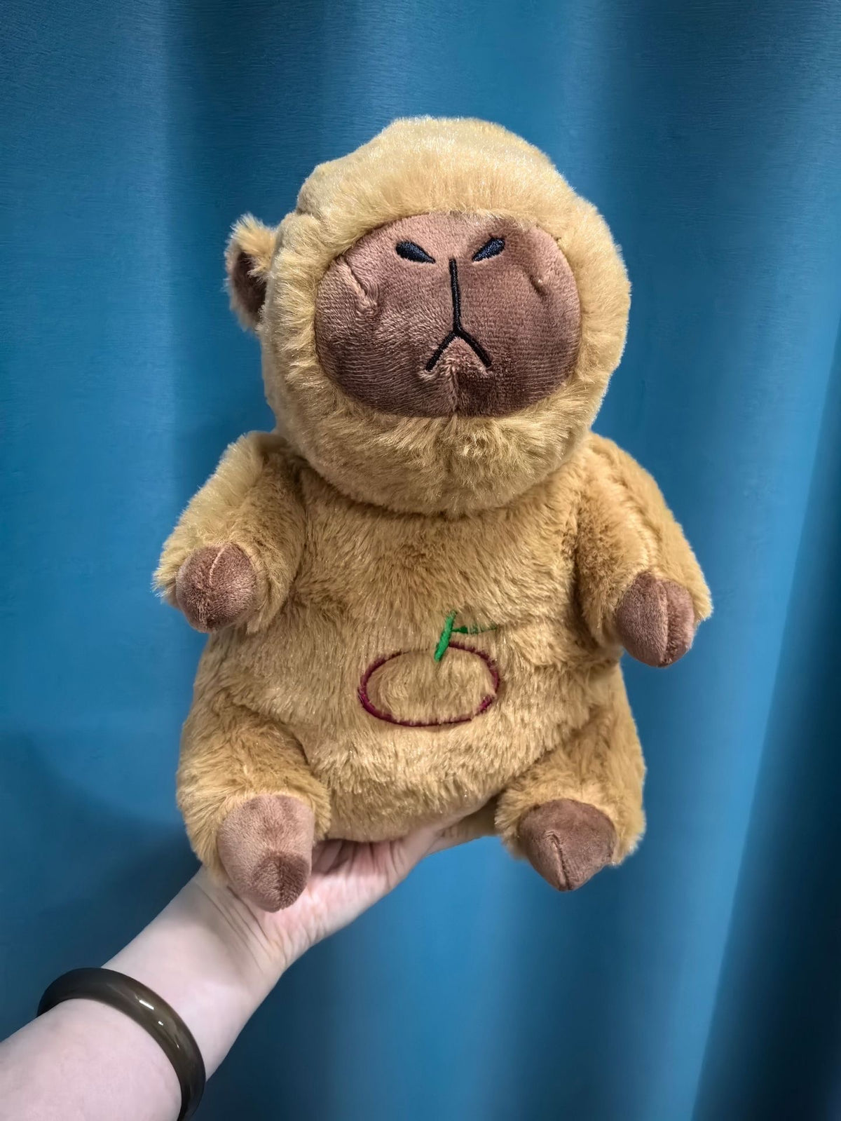 Máquina de sonido Lontra Acurrúcate y Tranquiliza Juguete de peluche portátil para bebé con detalles sensoriales música luces y movimiento rítmico de respiración